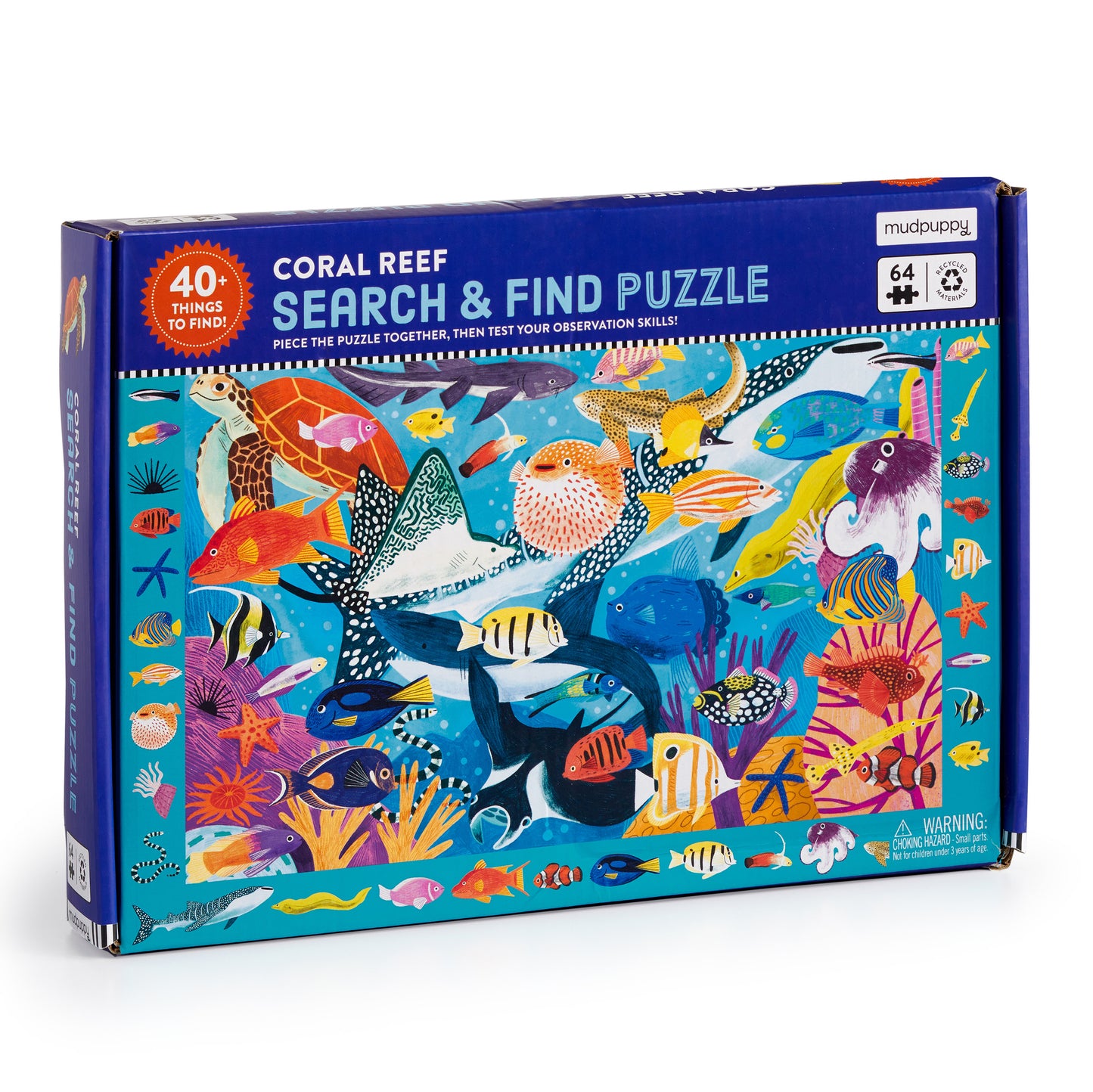 Coral Reef 64 Piece Search &amp; Find Puzzle