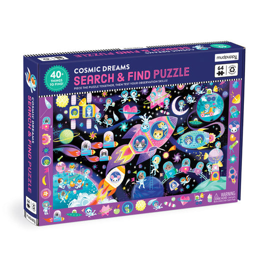 Cosmic Dreams 64 Piece Search &amp; Find Puzzle